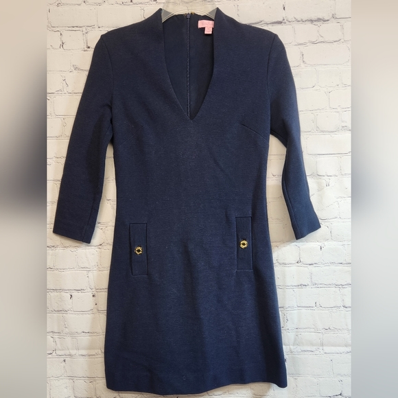 Lilly Pulitzer Dresses & Skirts - Lilly Pulitzer/ Navy Mini Dress